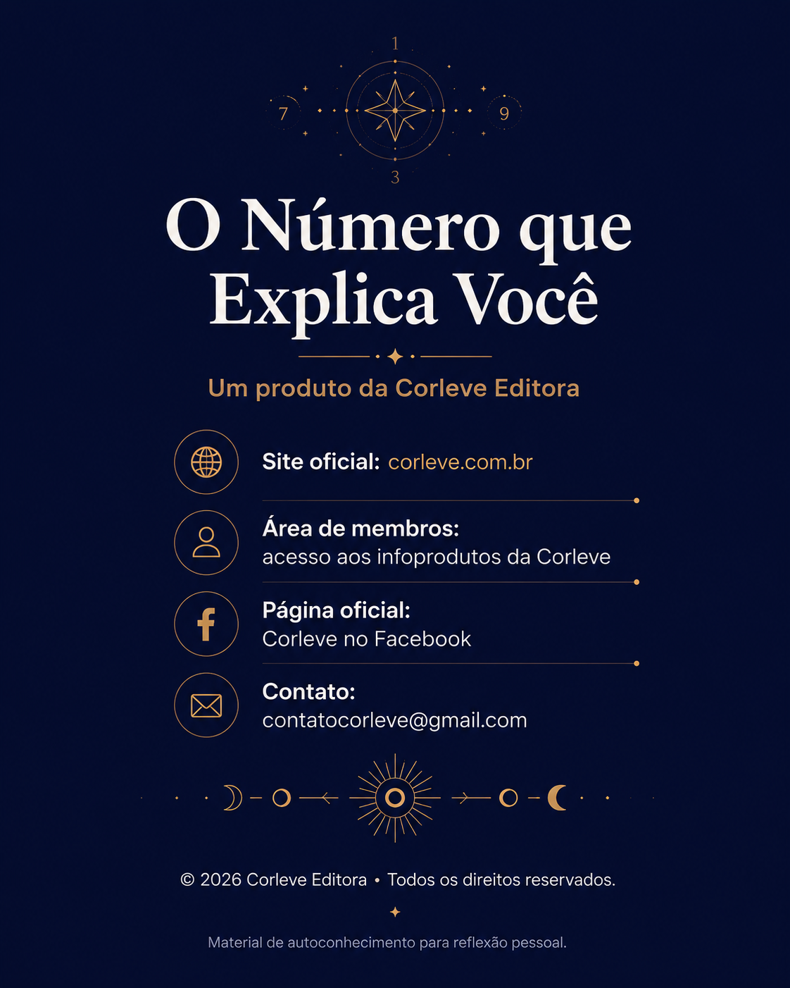 Corleve Editora - Site oficial, área de membros, página no Facebook e contato